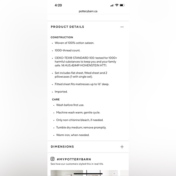 King flat sheet 1000 thread count 100 % cotton - Picture 2 of 7